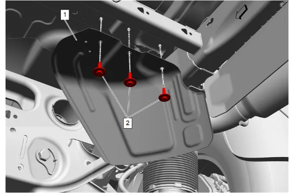 Differential Bearing Replacement (G86) — figure 7