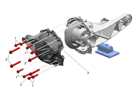 Differential Bearing Replacement (G86) — figure 16