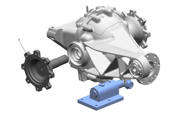 Differential Bearing Replacement (G86) — figure 23