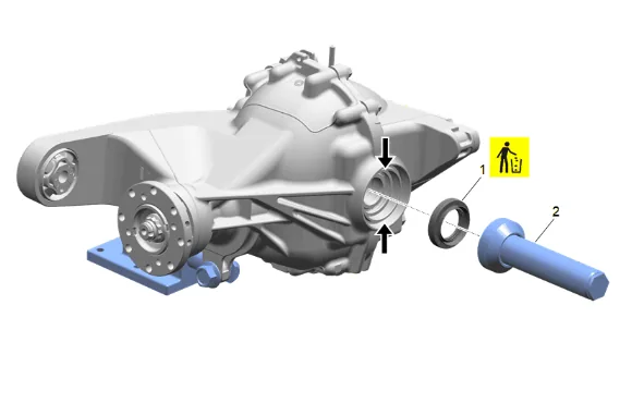Differential Bearing Replacement (G86) — figure 24