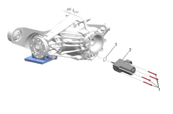 Differential Bearing Replacement (G96) — figure 16