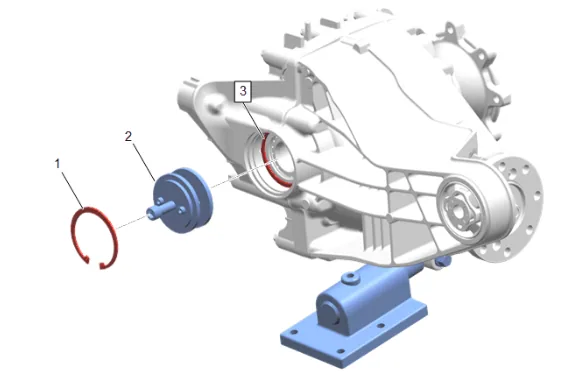 Differential Bearing Replacement (G96) — figure 19
