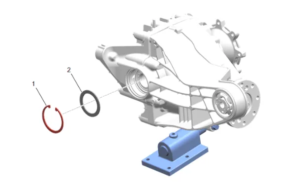 Differential Bearing Replacement (G96) — figure 20