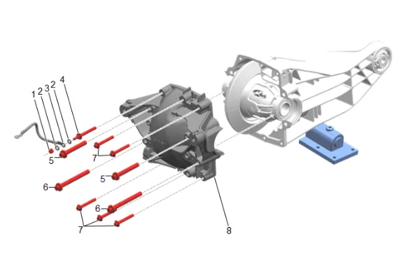 Differential Bearing Replacement (G96) — figure 21