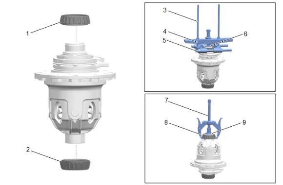 Differential Bearing Replacement (G96) — figure 23