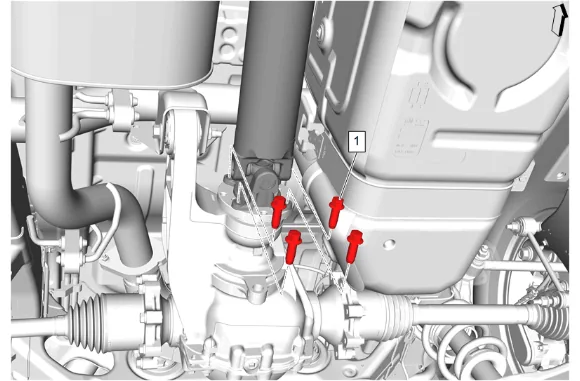 Differential Carrier Bushing Replacement - Front (G96) — figure 1