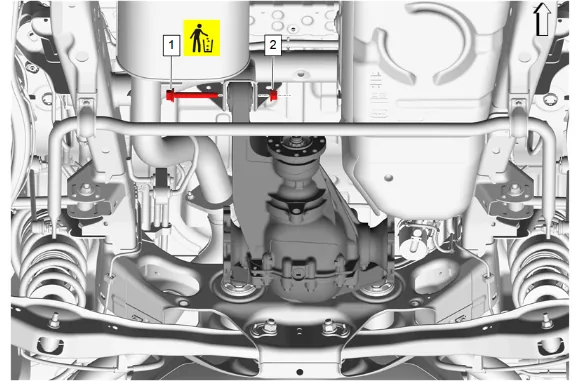 Differential Drive Pinion Gear Inner Bearing Replacement (G86) — figure 9