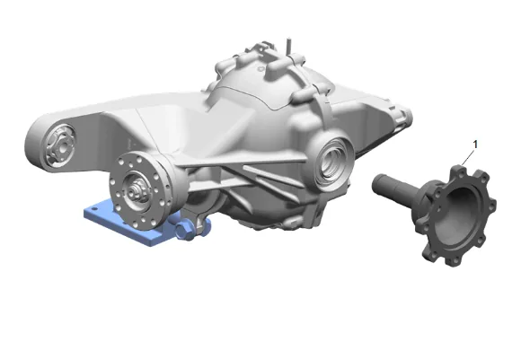 Differential Drive Pinion Gear Inner Bearing Replacement (G86) — figure 37