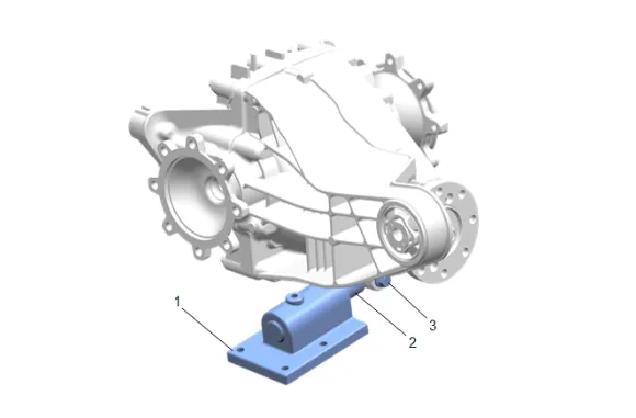 Differential Drive Pinion Gear Outer Bearing Replacement (G96) — figure 13