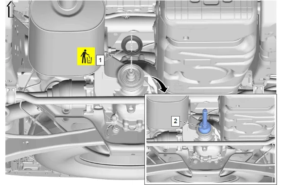 Differential Drive Pinion Gear Seal Replacement (G86) — figure 5