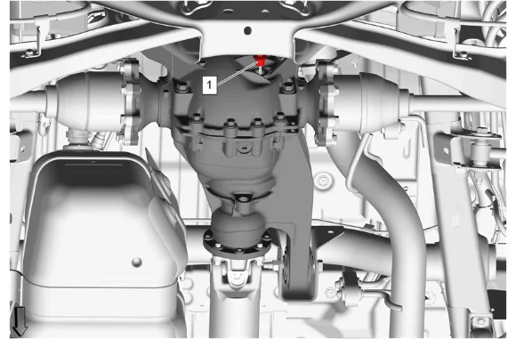 Differential Drive Pinion Gear Seal Replacement (G86) — figure 6