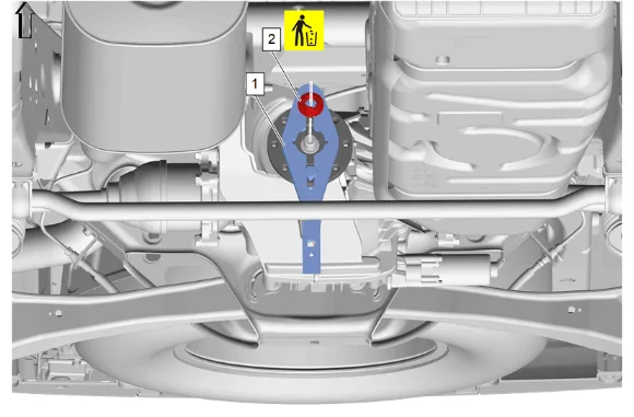 Differential Drive Pinion Gear Yoke Replacement (G96) — figure 3