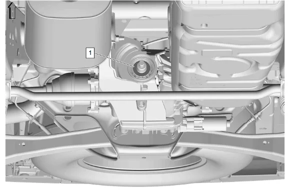 Differential Drive Pinion Gear Yoke Replacement (G96) — figure 6