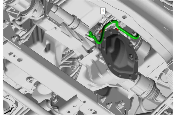 Front Axle Lubricant Replacement — figure 7