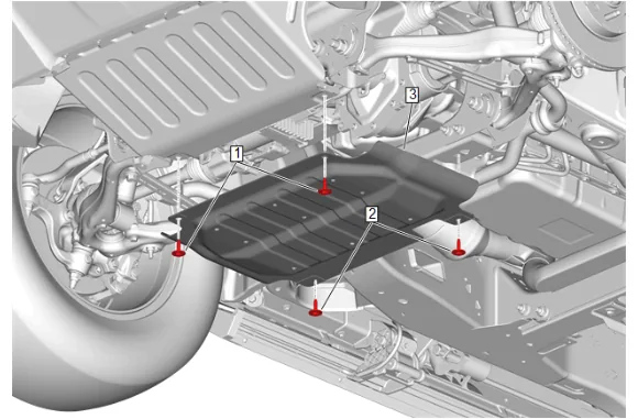Front Differential Carrier Cover and Gasket Replacement — figure 2