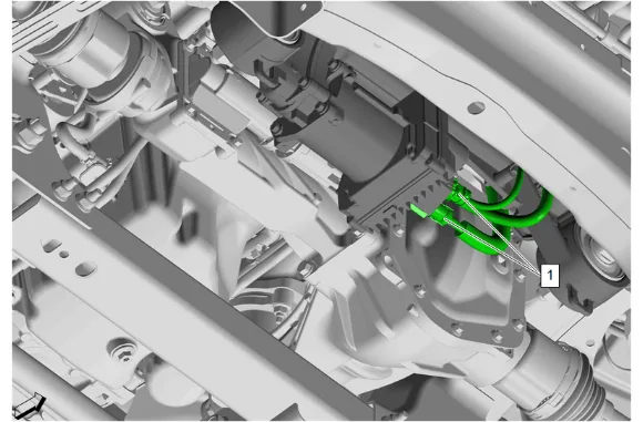 Front Differential Carrier Cover and Gasket Replacement — figure 3