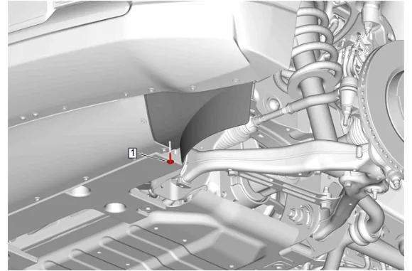 Front Differential Drive Pinion Gear Inner Bearing Replacement (without F47) — figure 33