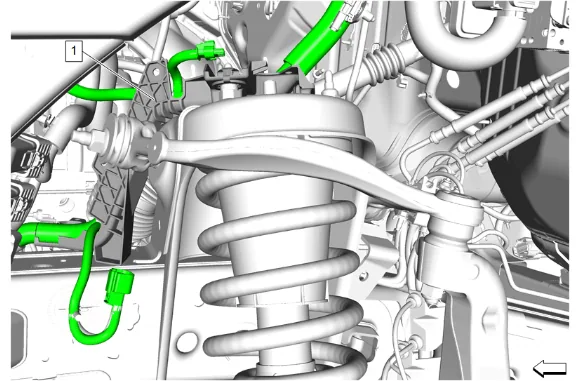 Front Differential Drive Pinion Gear Inner Bearing Replacement (without F47) — figure 39