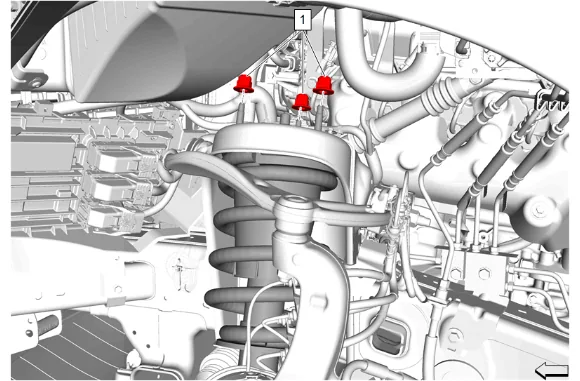 Front Differential Drive Pinion Gear Inner Bearing Replacement (without F47) — figure 40