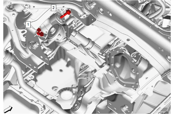 Front Differential Drive Pinion Gear Inner Bearing Replacement (without F47) — figure 49