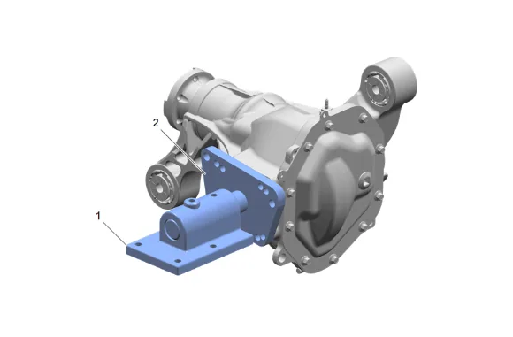 Front Differential Drive Pinion Gear Inner Bearing Replacement (without F47) — figure 53