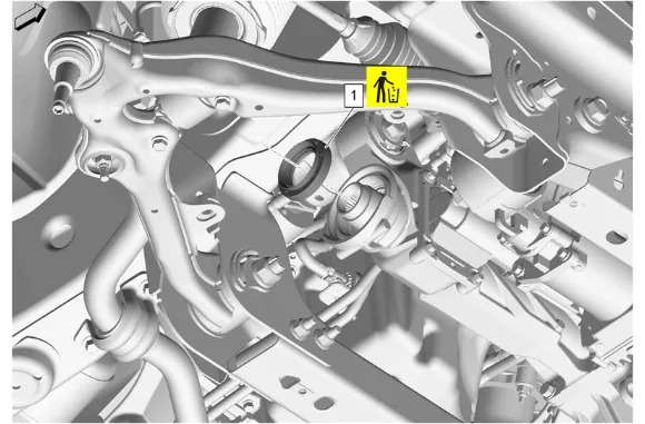 Front Drive Axle Clutch Shaft Bearing Replacement — figure 20
