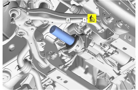 Front Drive Axle Clutch Shaft Bearing Replacement — figure 28