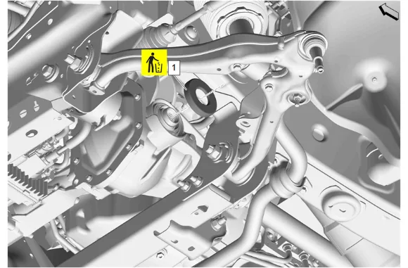Front Drive Axle Inner Shaft Seal and Inner Shaft Bearing Replacement — figure 20