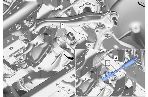 Front Drive Axle Inner Shaft Seal and Inner Shaft Bearing Replacement — figure 23