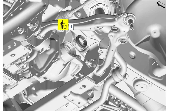 Front Drive Axle Inner Shaft Seal Replacement - Left Side — figure 22