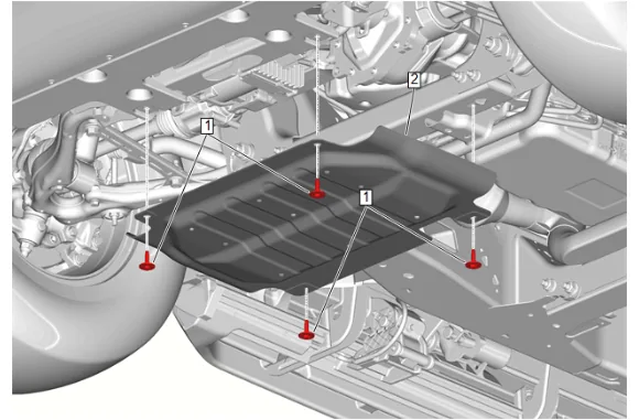 Front Wheel Drive Intermediate Shaft Replacement — figure 1