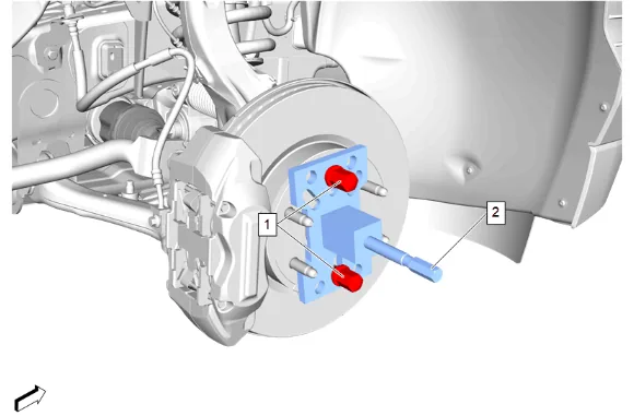 Front Wheel Drive Intermediate Shaft Replacement — figure 4