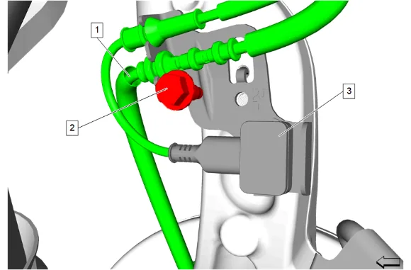 Front Wheel Drive Intermediate Shaft Replacement — figure 9