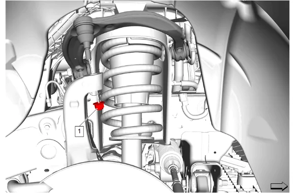 Front Wheel Drive Intermediate Shaft Replacement — figure 15