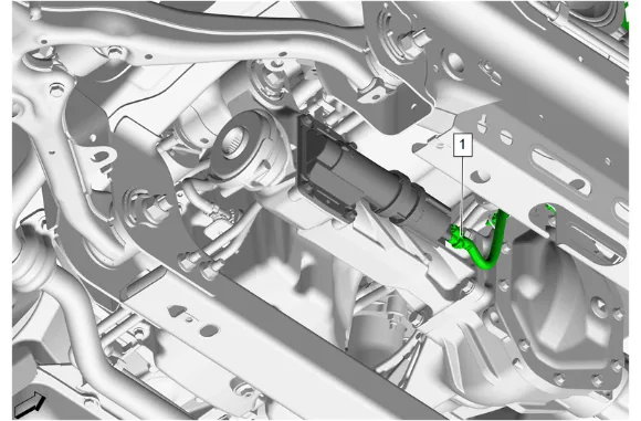Front Wheel Drive Intermediate Shaft Replacement — figure 19