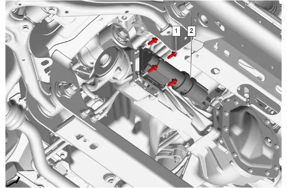 Front Wheel Drive Intermediate Shaft Replacement — figure 20