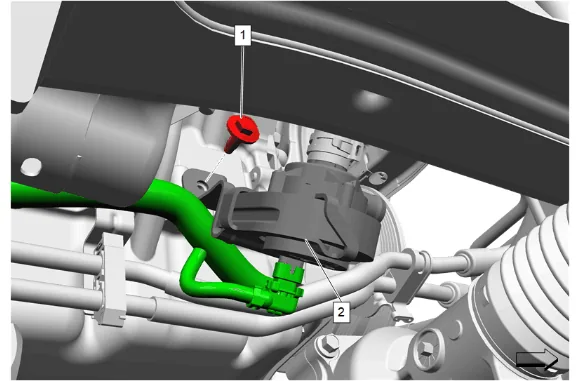 Front Wheel Drive Intermediate Shaft Replacement — figure 21