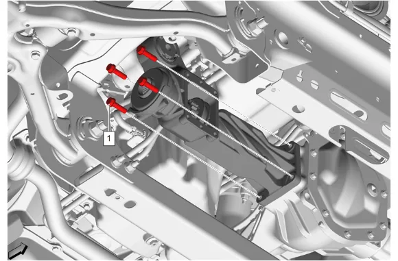 Front Wheel Drive Intermediate Shaft Replacement — figure 23