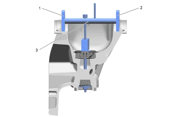 Pinion Depth Adjustment (G96) — figure 2