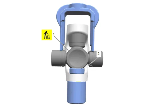 Propeller Shaft Front Slip Yoke Replacement (4WD) — figure 5
