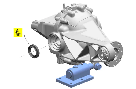 Rear Axle Housing Replacement (G86) — figure 13