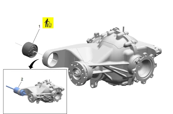 Rear Axle Housing Replacement (G86) — figure 30
