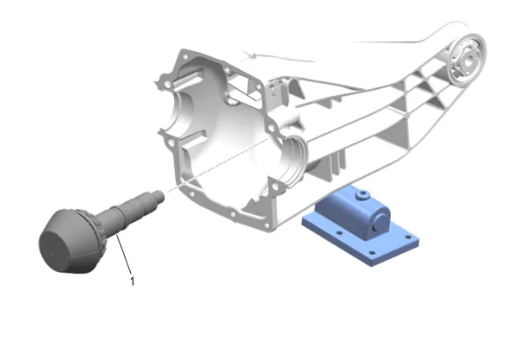 Rear Axle Housing Replacement (G96) — figure 28