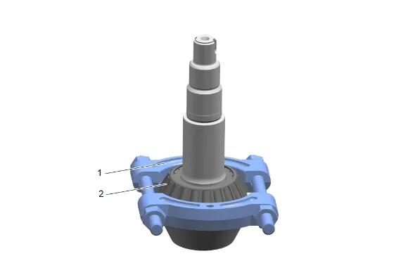 Rear Axle Housing Replacement (G96) — figure 30