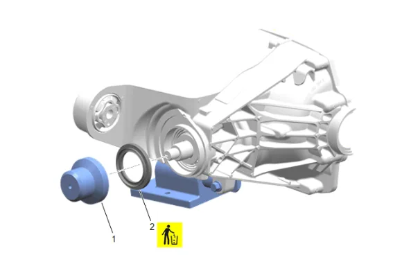 Rear Axle Housing Replacement (G96) — figure 37