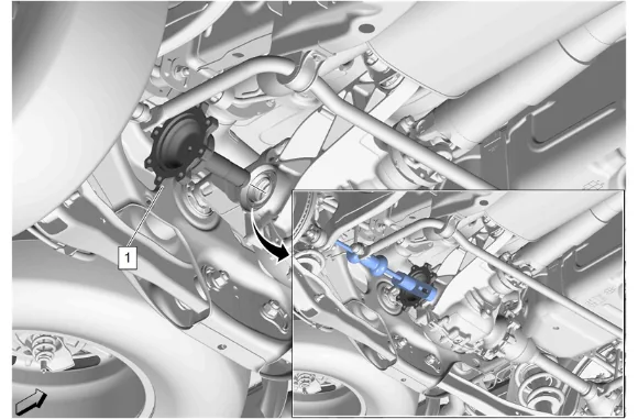 Rear Axle Shaft Seal Replacement - Right Side (G86) — figure 2