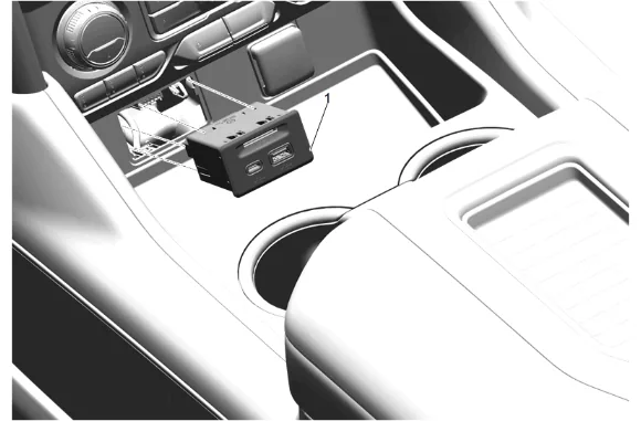 Multimedia Receptacle Replacement (without DCK) — figure 1