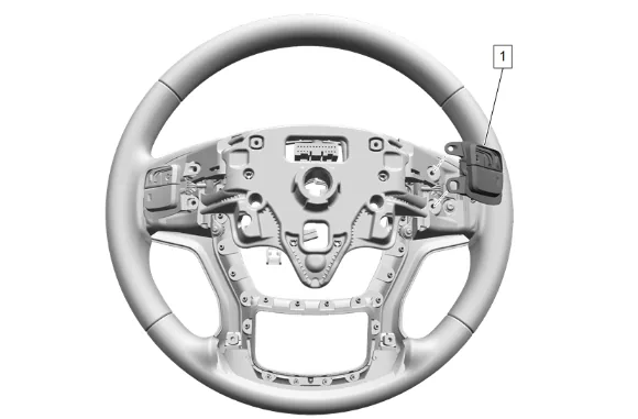 Radio Control Switch Replacement - Steering Wheel — figure 7
