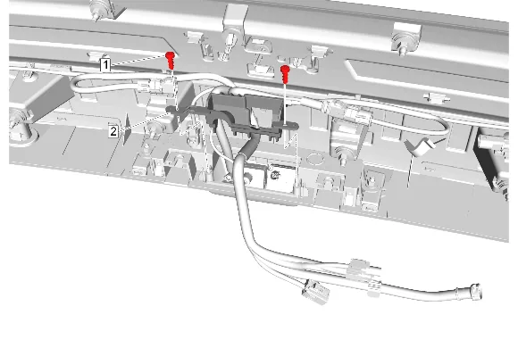 Video Display Inside Rearview Mirror Camera Nozzle Replacement — figure 7