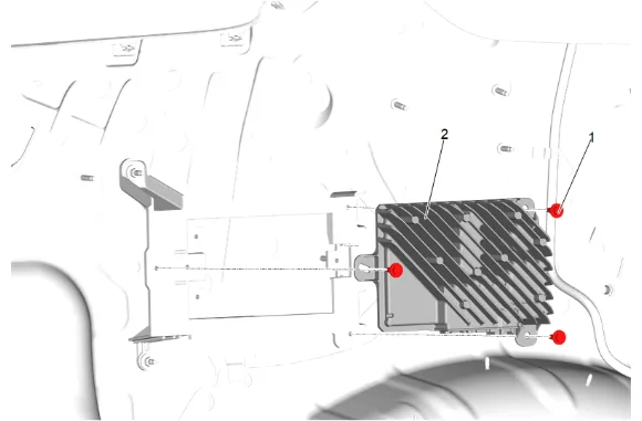 Video Processing Module Replacement (Tahoe) — figure 22
